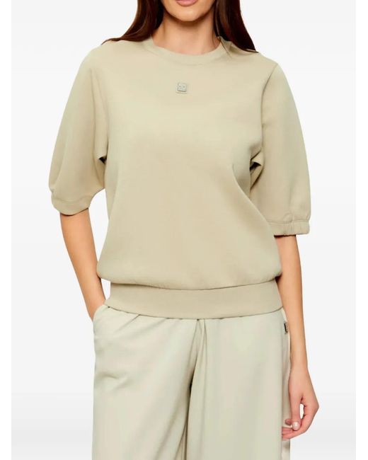 ARMANI EXCHANGE Natural Logo-Patch Sweatshirt