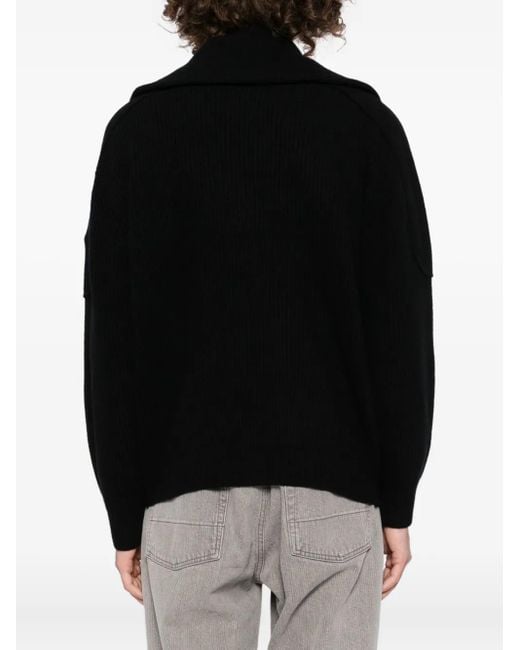 Moose Knuckles Black Colson Cardigan for men