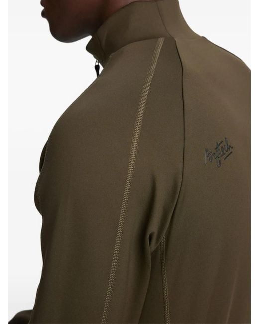 Aztech Mountain Green Full-Zip Sweatshirt for men