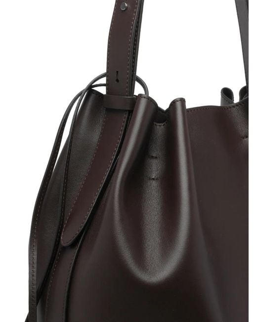 Aesther Ekme Black Coulisse Shoulder Bag