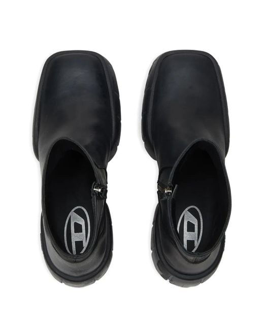 DIESEL Black Boots for men