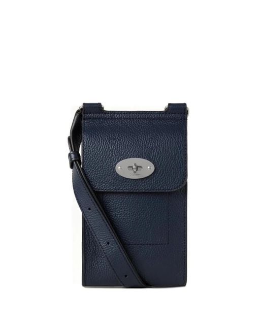 Mulberry Blue Mini Antony Messenger Bag for men