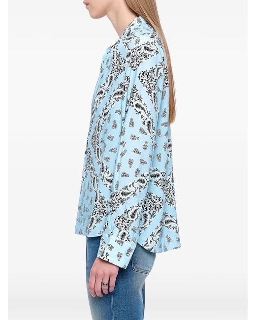 Zadig & Voltaire Blue Tink Shirt