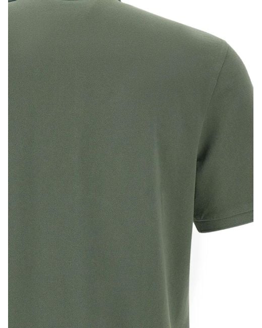 Blauer Green Albano Logo-Patch Polo Shirt for men
