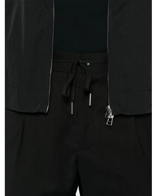 Tagliatore Black Newman Trousers for men