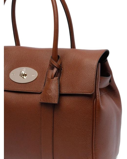 Mulberry Brown Bayswater Small Leather Handbag