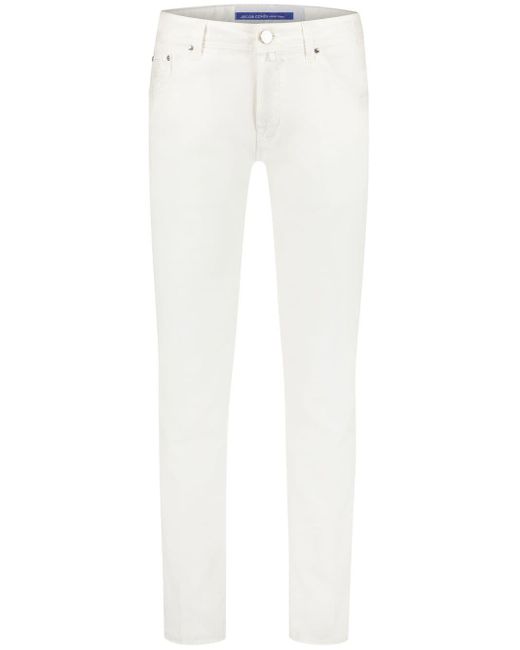 Jacob Cohen Scott Slim-Fit-Jeans in White für Herren