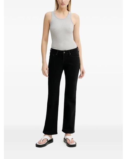 Levi's Black Superlow Bootcut Jeans