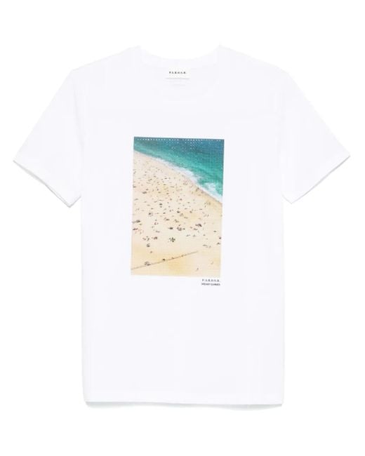 P.A.R.O.S.H. White Cobeach T-Shirt