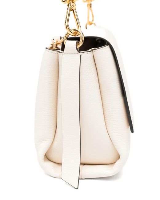 Coccinelle Natural Twisted-Strap Shoulder Bag
