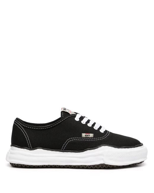 Maison Mihara Yasuhiro レディース ブラック ローカット スニーカー