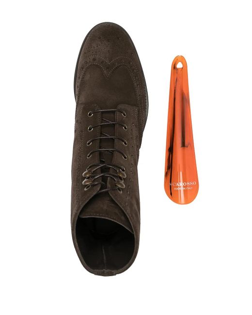 Scarosso Brown Stefania Boots