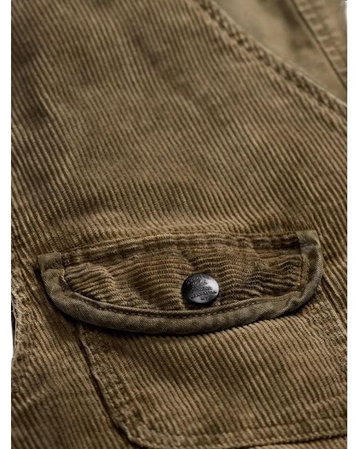 Chaleco De Pana RRL de hombre de color Green