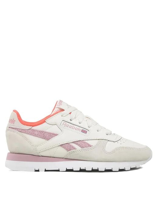 Reebok Classic レザースニーカー White