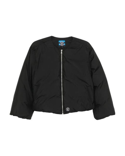 SPORT b. by agnès b. Black Logo Puffer Jacket