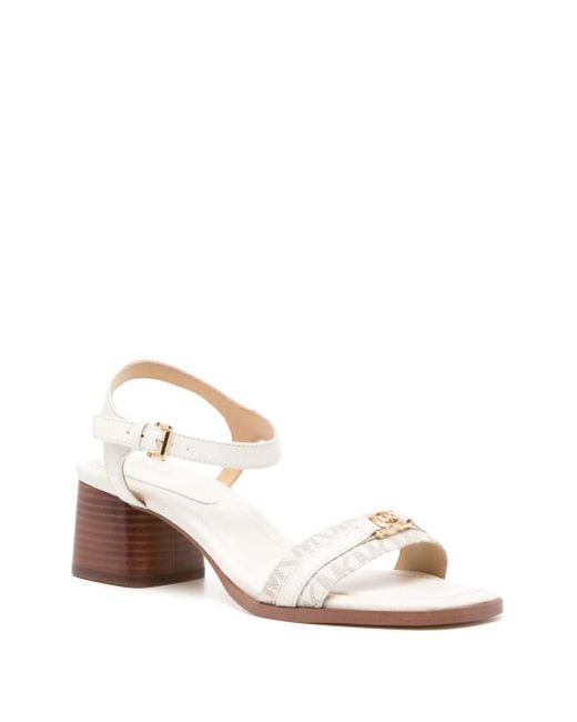 Michael Kors Natural 50Mm Mandy Sandals