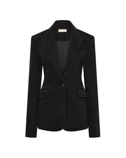 Rebecca Vallance Black Pocket Blazer