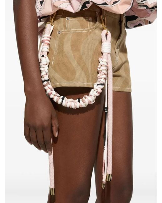 Emilio Pucci ウーブンベルト White