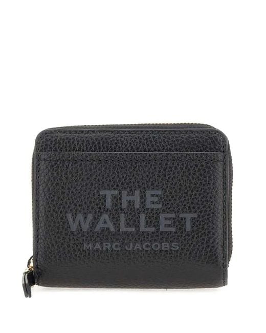 Marc Jacobs Black Zip-Around Wallet