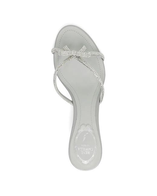 Rene Caovilla White 50Mm Lynette Sandals