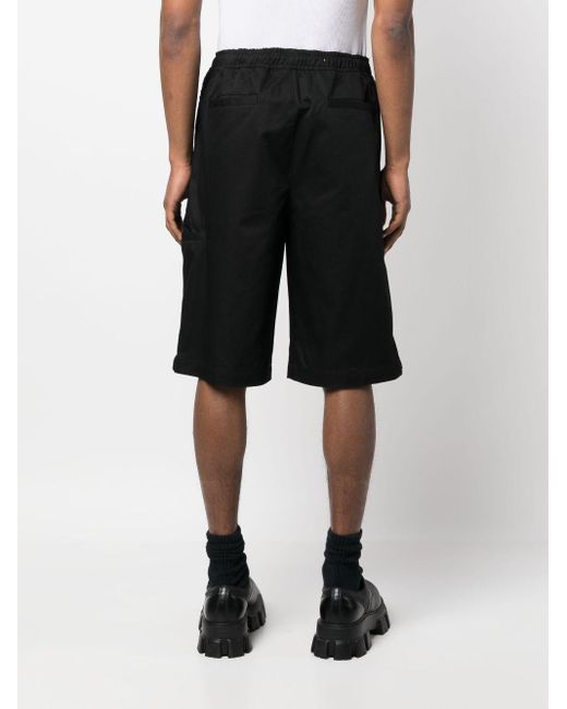Givenchy Shorts Verfraaid Met Logo in het Black voor heren