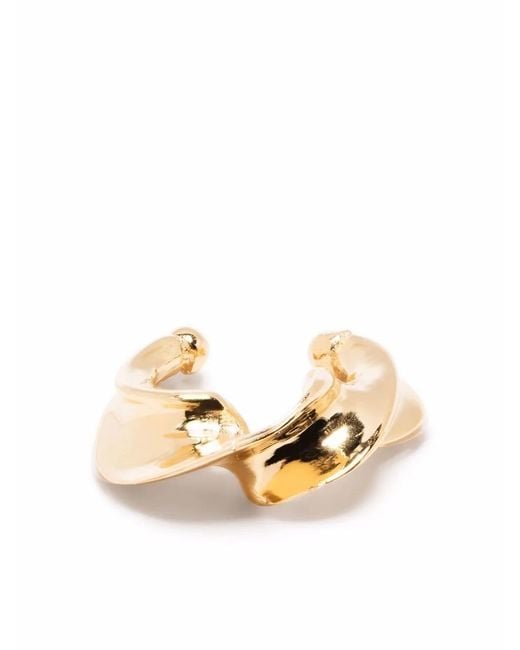 Annelise Michelson Metallic Waves Sterling Earcuff