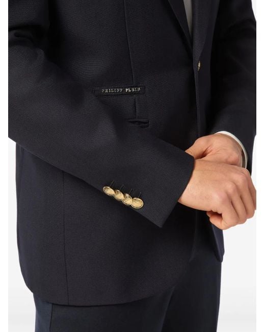 Philipp Plein Black Miami Vice Blazer for men