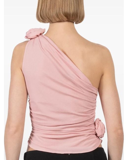 Magda Butrym フローラル トップ Pink
