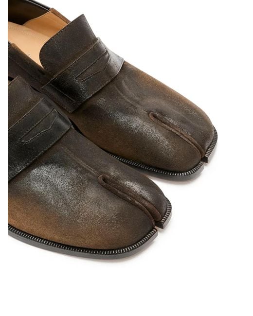 Maison Margiela Tabi City ローファー Brown