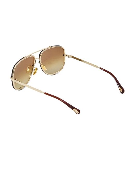 Chloé Metallic Gradient-Lens Sunglasses