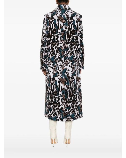 Abrigo con motivo animalier Missoni de color Black