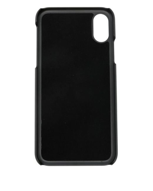 Dolce & Gabbana Blue Geometric-Pattern Iphone X Case