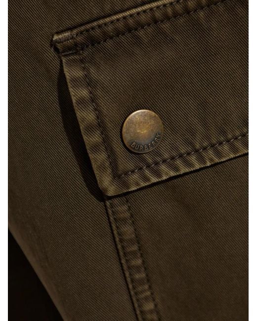 Burberry Straight Cargo Broek in het Brown voor heren
