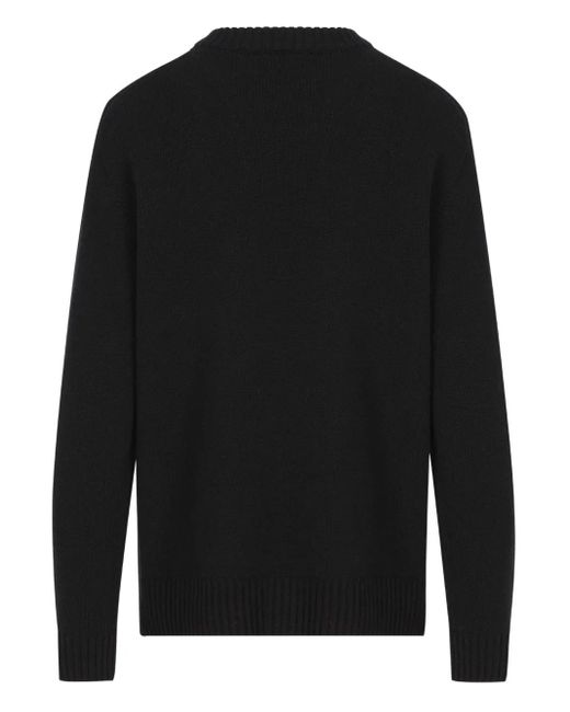 Giada Benincasa Black X Franz Kraler Heartbeat Cashmere Sweater