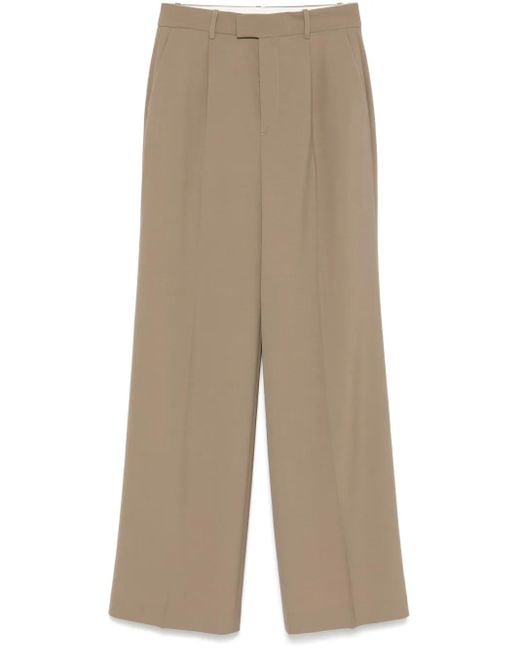 Rohe Geplooide Broek in het Natural