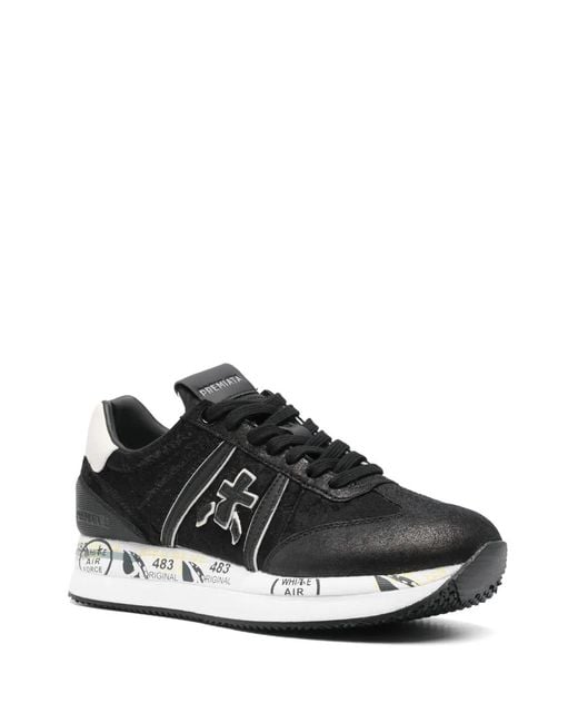 Premiata Black Sneakers