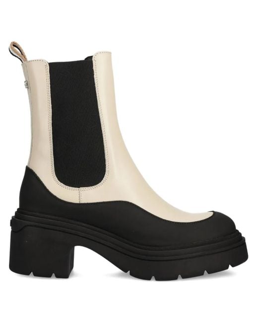 Boss Black 70Mm Elastic-Panels Platform Chelsea Boots