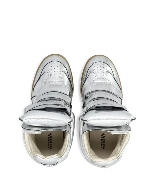 Isabel Marant Bekett Metallic Sneakers