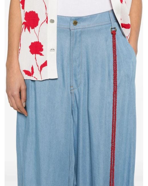 DARKPARK Phebe Broek in het Blue