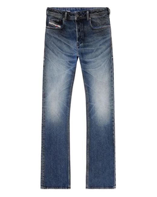 DIESEL Blue Bootcut Jeans Low Waist 2007 Zatiny for men