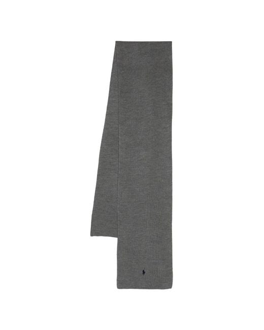 Polo Ralph Lauren Gray Scarf for men