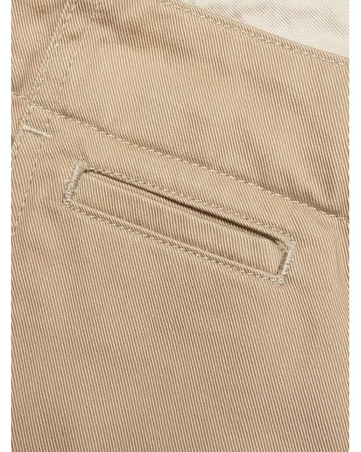 Pantalones chinos con botones Neighborhood de hombre de color Natural