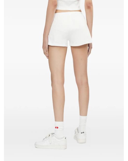 AAPE BY A BATHING AP White Logo-Detail Shorts