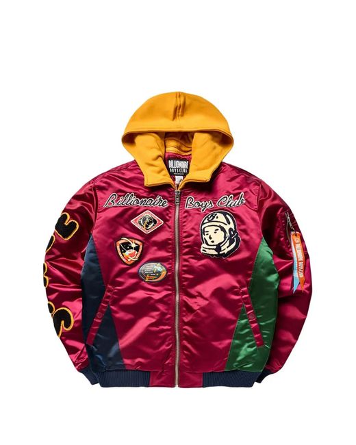BBCICECREAM Red Bb Space Suit Bomber Jacket for men