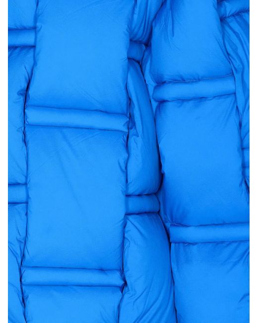 RAXXY Blue High-Neck Padded Jacket