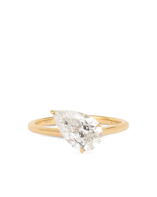 PERSÉE White 9Ct Iris Diamond Ring