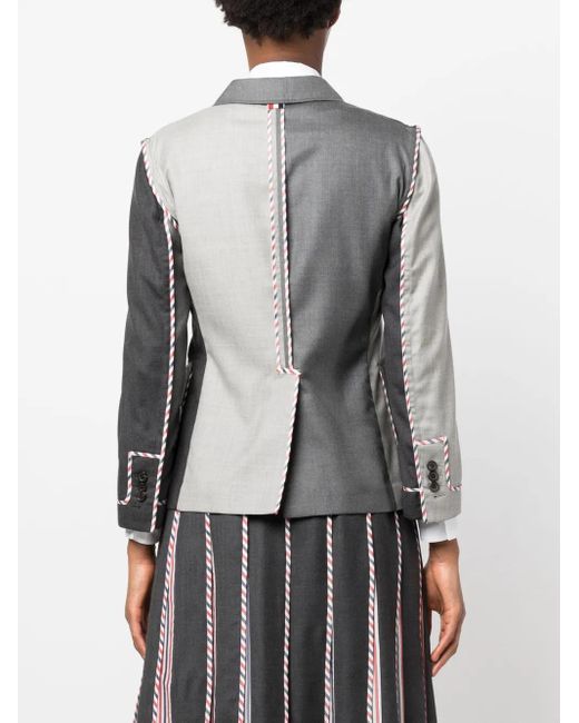Thom Browne Black Klassischer Blazer