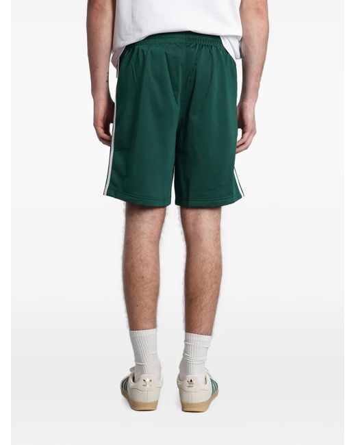 Adidas Green Firebird Shorts for men