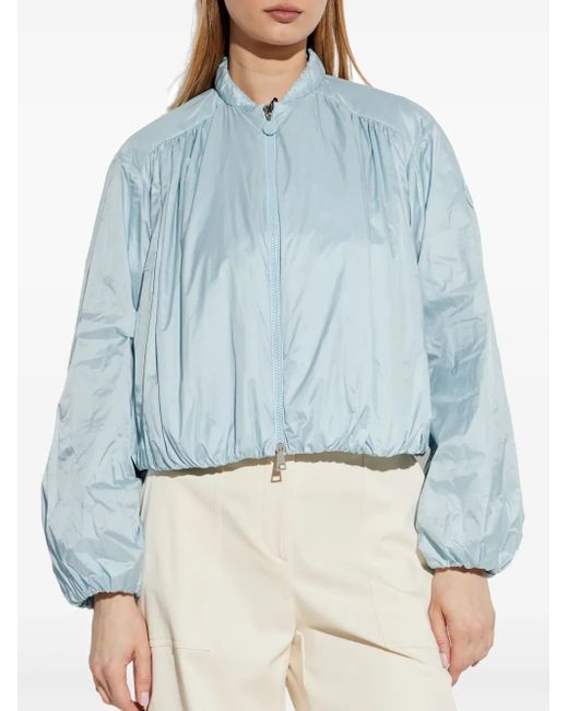 Moncler Blue Chazeron Bomber Jacket