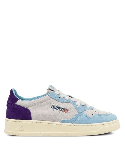 Baskets Medalist Wmns Patridge/Mauve En Daim Autry en coloris Blue